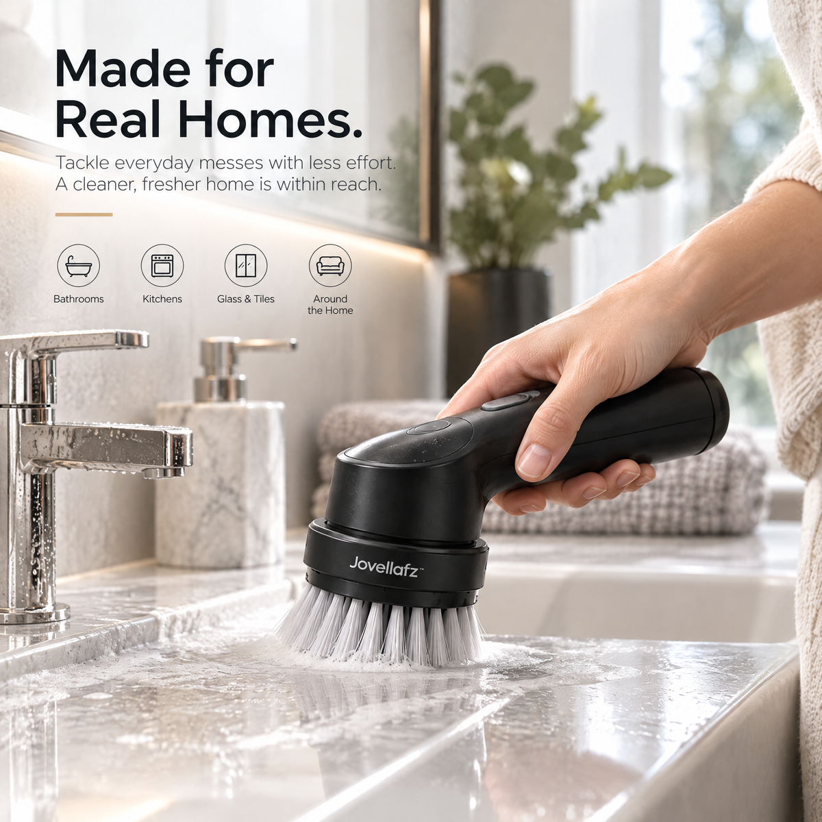 Jovellafz™ Electric Spin Scrubber product image 4