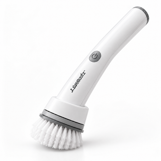 Jovellafz™ Electric Spin Cleaning Brush | Rechargeable Cordless Scrubber with Multiple Brush Heads, 2-Speed Control & IPX7 Waterproof Design for Bathroom, Kitchen & Home Cleaning - product image 2